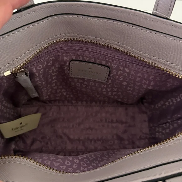 NWT KATE SPADE Mauve Hop To It Mini Hayden 3D Bunny Rabbit Novelty Crossbody Bag - Picture 8 of 9